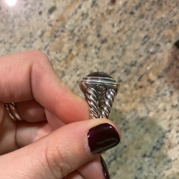 David Yurman 14mm Albion with diamonds ring - Picture 4 of 7
